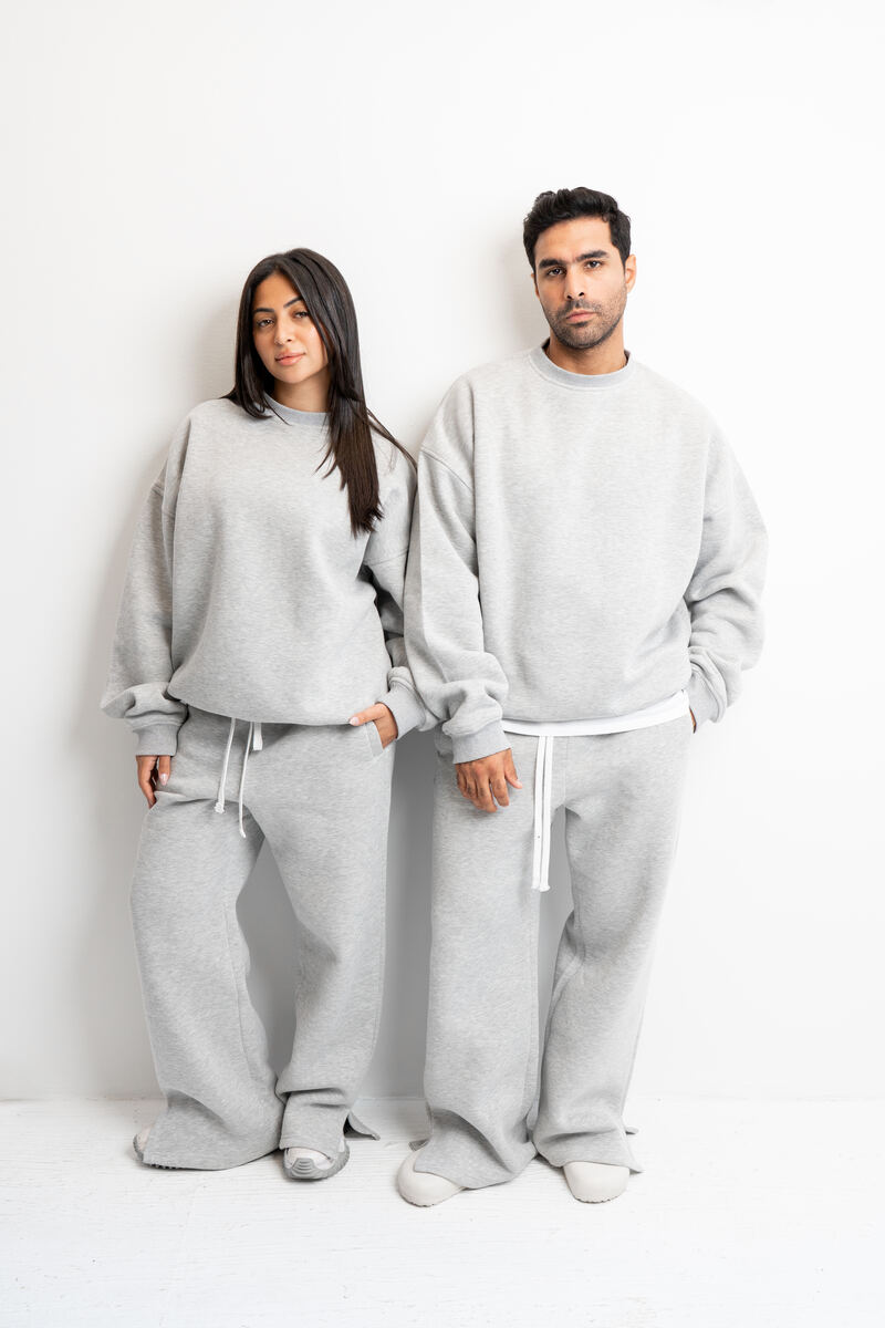 Heavyweight fleece sweatsuit